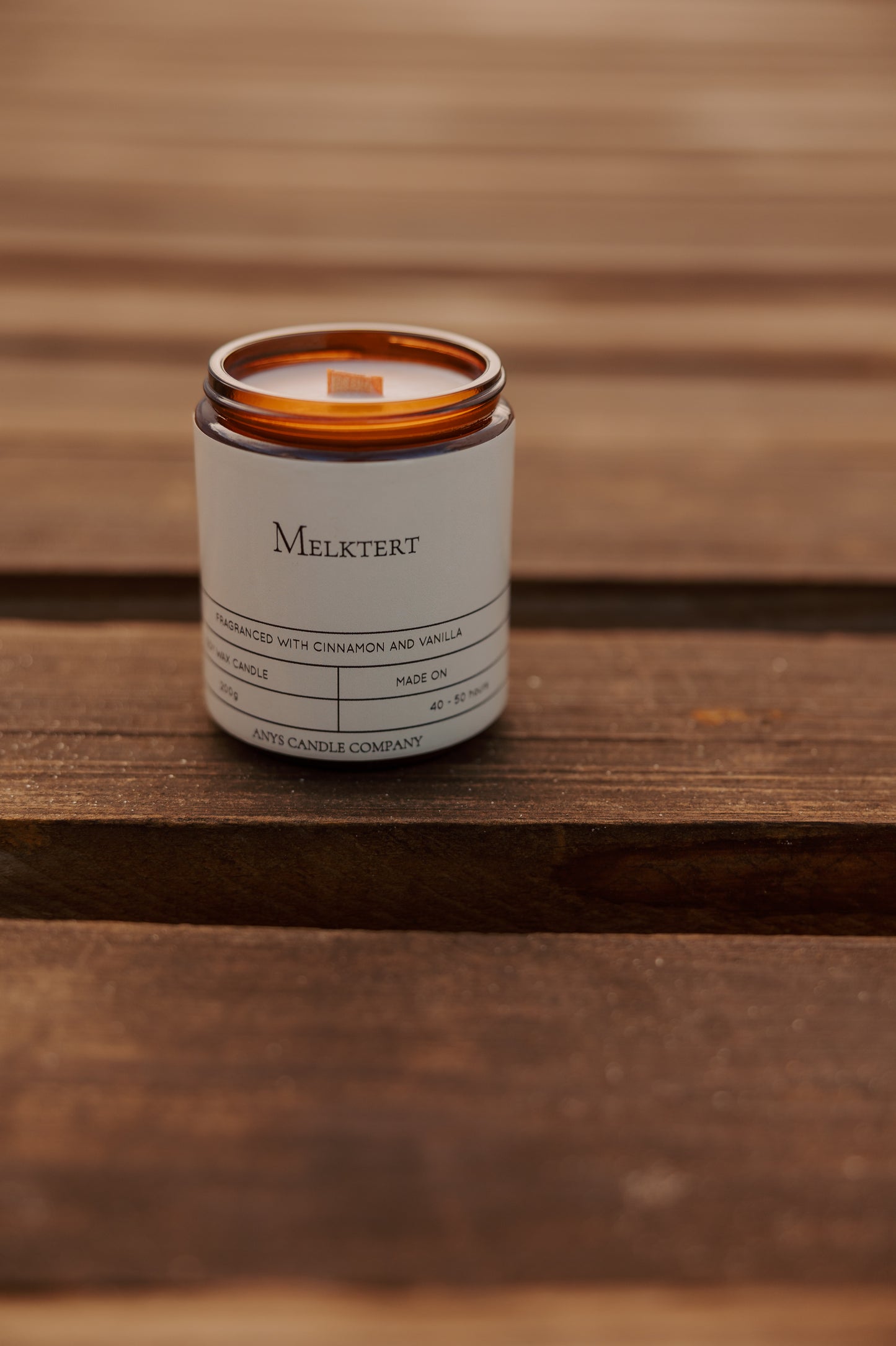Melktert 200g Soy Wax Candle