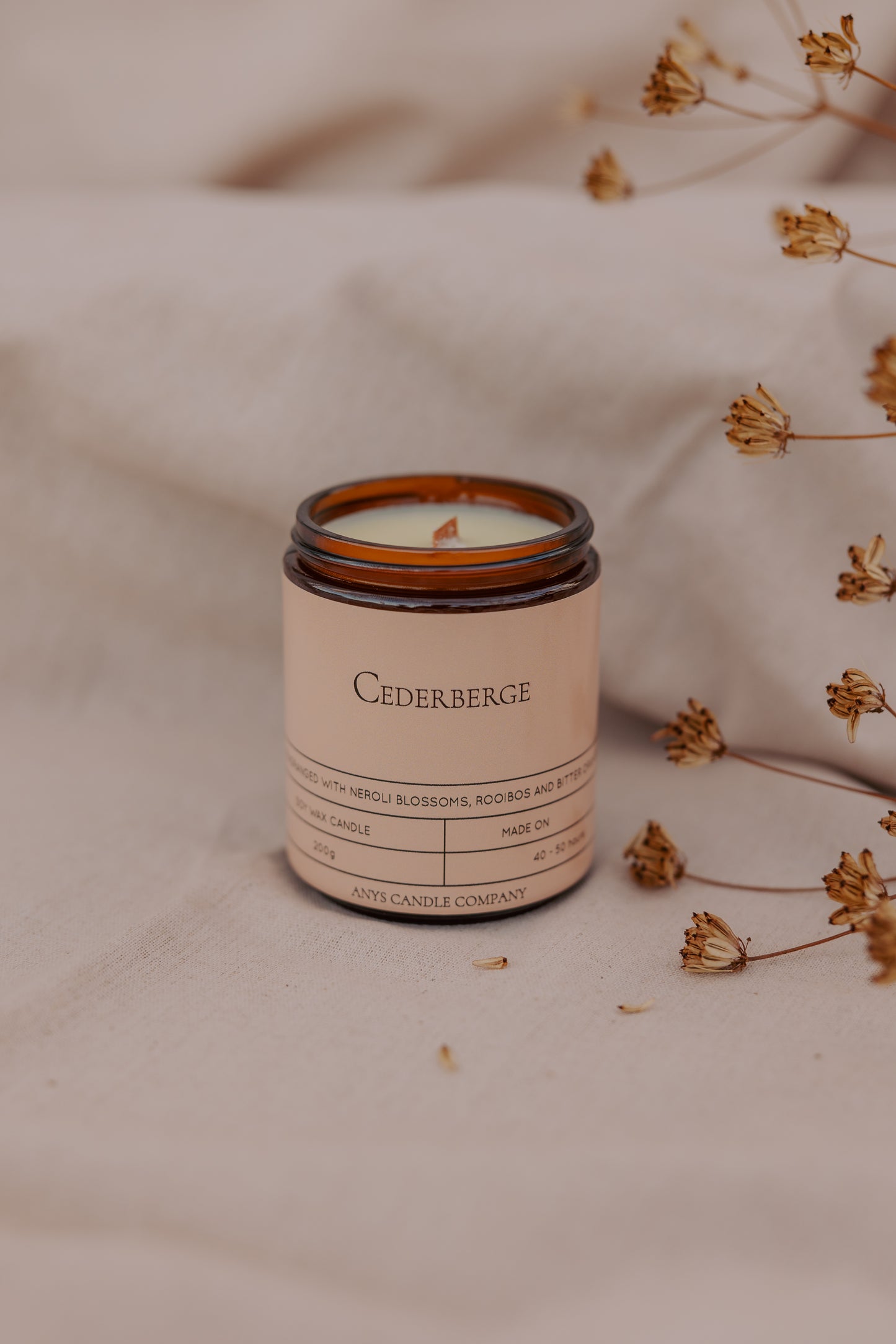 Cederberge 200g Soy Wax Candle