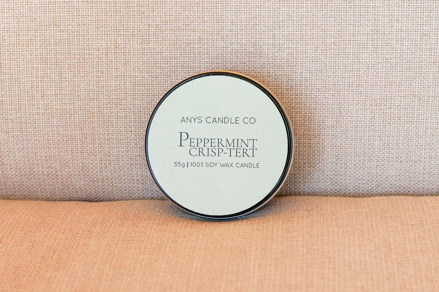 Peppermint Crisp-Tert 55g Soy Wax Candle