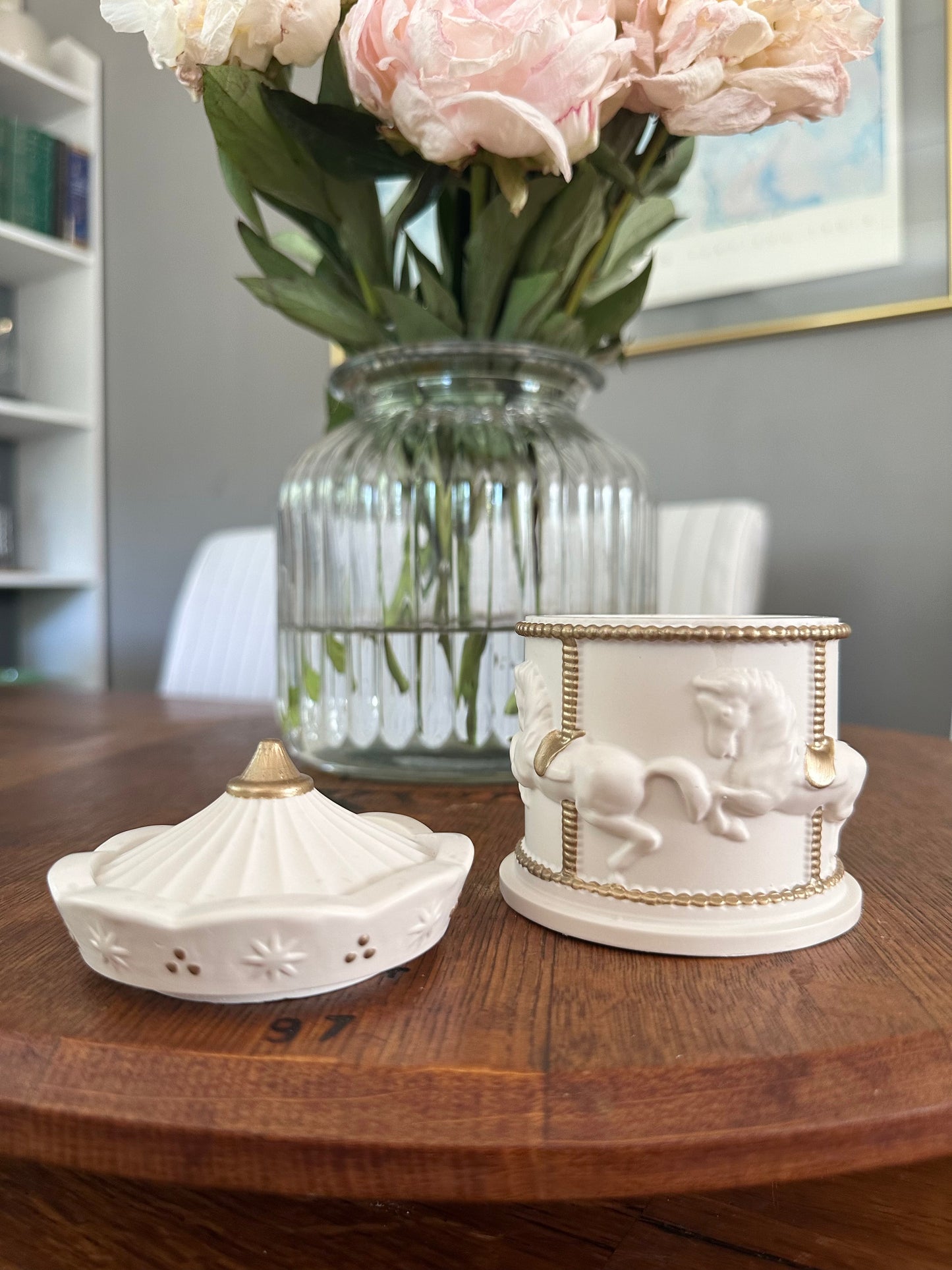 Christmas Carousel Candle (Pre-Order)