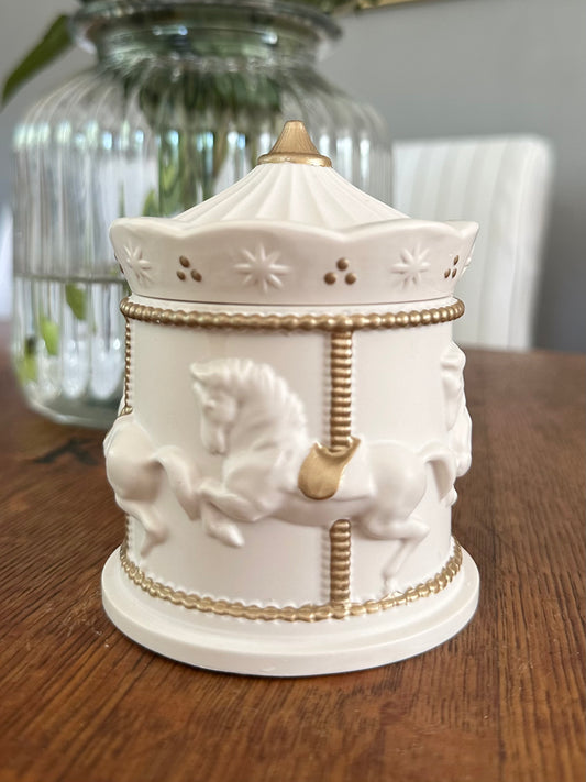 Christmas Carousel Candle (Pre-Order)